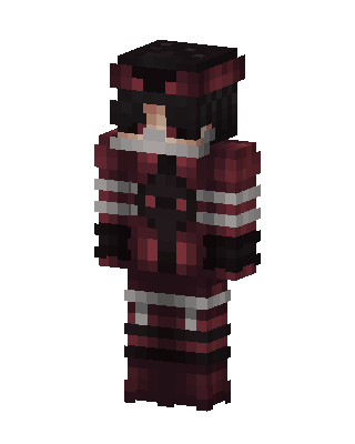 Crimson Knight Minecraft skin