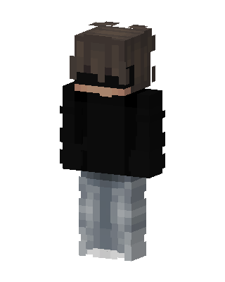 Black Player Boy Minecraft black skin