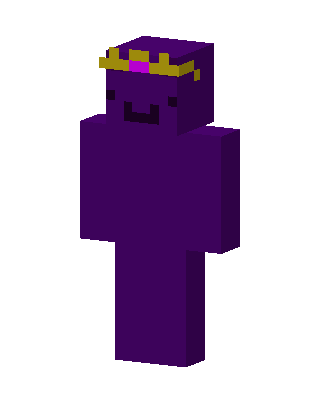 Purple King skin, 3D preview