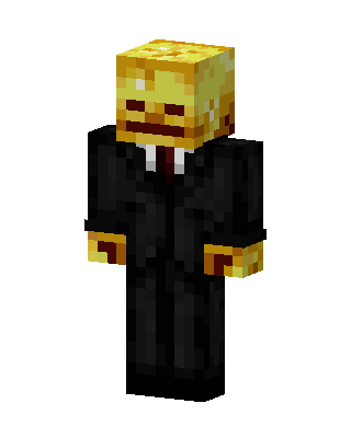Suited Blaze skin, 3D preview