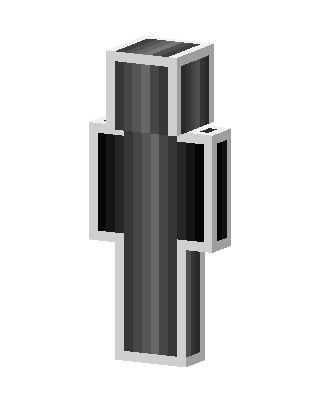 Grayscale Shade skin, 3D preview