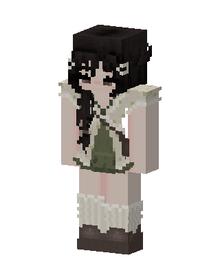 Forest Maiden Minecraft skin