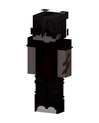 Black Villain Boy Minecraft PvP skin