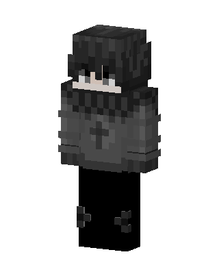 Gothic Hoodie Boy Minecraft skin
