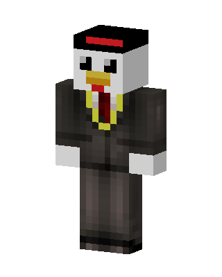 Black Suit Minecraft skin