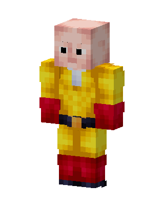 Saitama skin, 3D preview