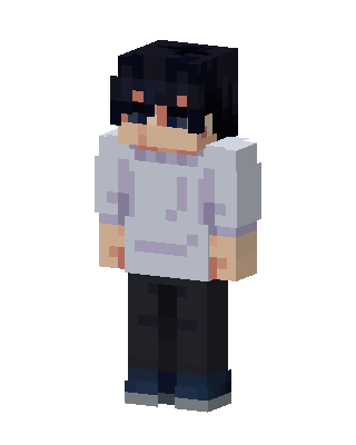Lavender Hoodie Boy Minecraft skin