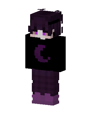 Moon Sweater skin, 3D preview