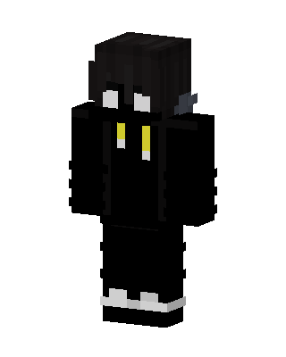 Shadow Hoodie skin, 3D preview