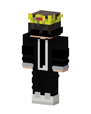 Black King Minecraft black skin
