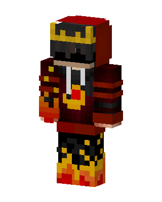 Lava King Minecraft skin
