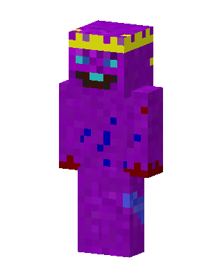 Purple Mob skin, 3D preview