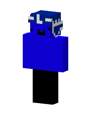 Blue Knight Boy Minecraft knight skin