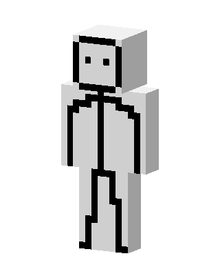 Stick Figure skin, 3D preview