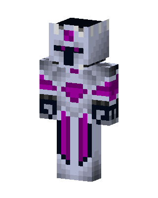 Magenta Paladin skin, 3D preview