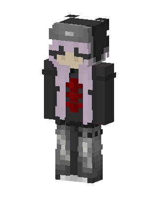 Lavender Streetwear Minecraft skin