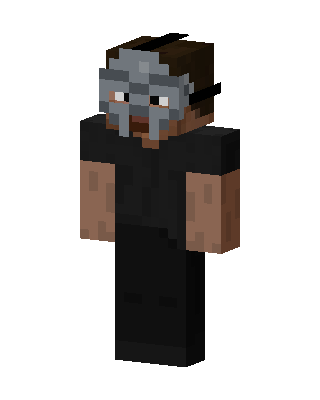 Metal Face Minecraft skin