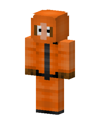 Kenny McCormick skin, 3D preview