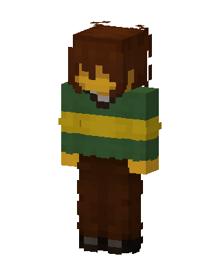 Chara skin, 3D preview