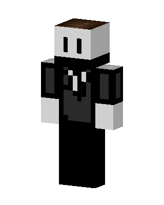 Black Villain Minecraft mob skin