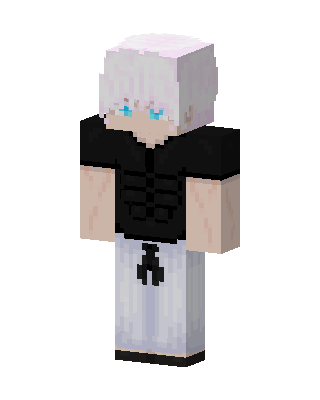 Satoru Gojo Minecraft skin