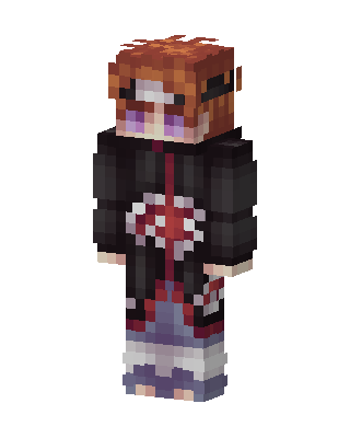 Black Player Girl skin, 3D preview