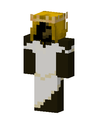 White Royal skin, 3D preview
