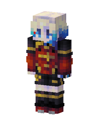 Red Hero Minecraft skin