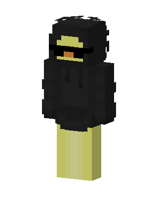 Shady Duck skin, 3D preview