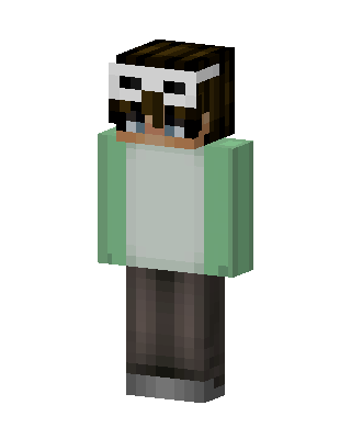 Masked Hoodie Kid skin, 3D preview