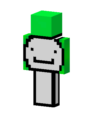 Green Mob Boy Minecraft green skin