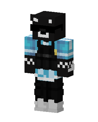 Cyber Panda Minecraft skin