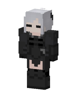 2B skin, 3D preview