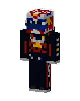 Racing Driver skin, 3D preview