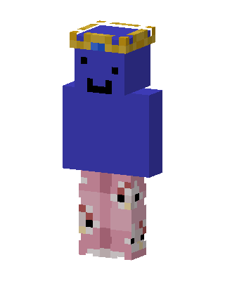 Blue Royal skin, 3D preview