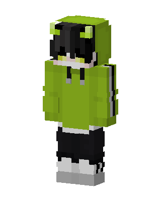 Green Hoodie Minecraft green skin