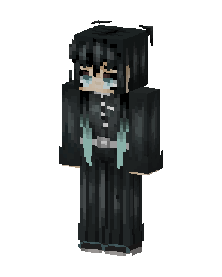 Muichiro Tokito skin, 3D preview