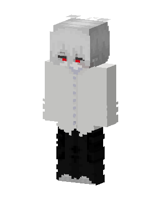Pale Red Eyes skin, 3D preview