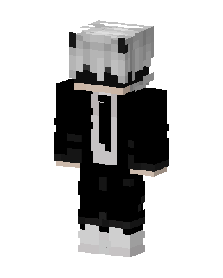 Panda Suit Boy skin, 3D preview