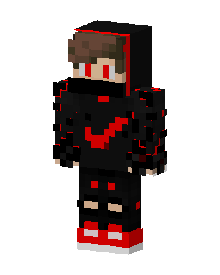 Crimson Shadow Minecraft skin