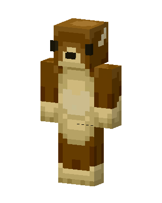 Brown Bear skin, 3D preview