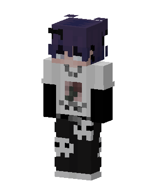 Skull Emo Minecraft skin