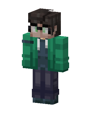 Green Student Boy Minecraft skin
