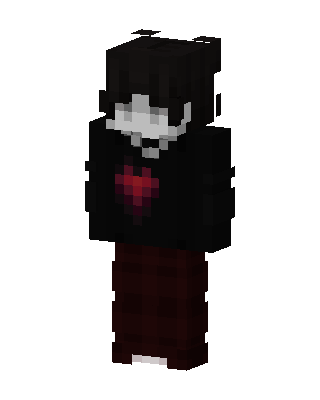 Black Player skin, 3D preview