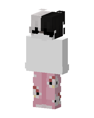 Hello Kitty Pajamas skin, 3D preview