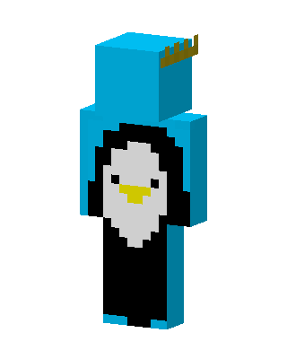 Crowned Penguin Minecraft skin