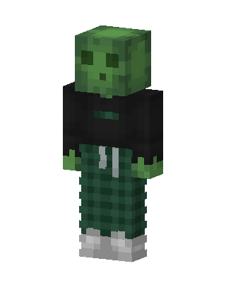 Slime Hoodie Minecraft skin