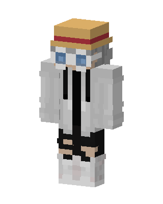 Straw Hat Hoodie Minecraft skin