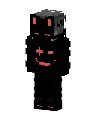 Black Mob skin, 3D preview