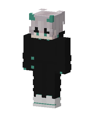 Black Hoodie skin, 3D preview